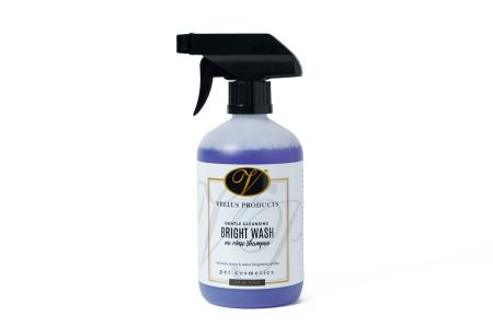 Vellus Bright Wash No Rinse Shampoo - Purple Formula - 16oz