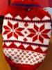 Christmas Reindeer or Snowflake Dog Sweater 