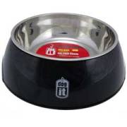 Dogit 2 in 1 Steel Bowl Size Large - Colour Black or White 