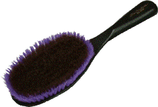 Chris Christensen Purple Ionic Brass Brush Large